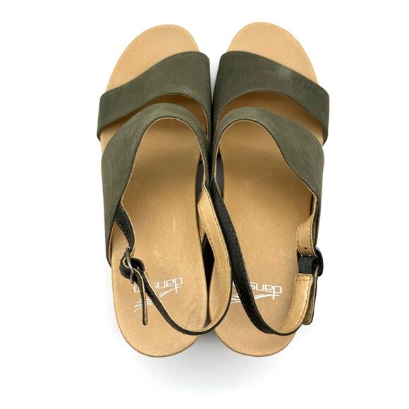 Dansko Tamia Wedge Sandal Sage Green EU 42 US 11.5-12 - Picture 8 of 15